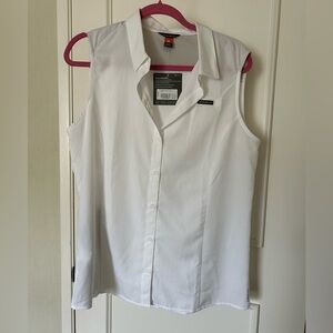 Eddie Bauer golf shirt NWT size L